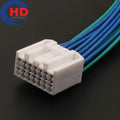 14 Pin Connector Unsealed 1.5mm Series Female Connector Motorcycle Electrical Harnesses Wiring Harness 6098-4877