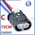 3 Pin Car Crankshaft Position Sensor connector fuel pressure Sensor plug 10010344 10092977 10092976 09406622 10098876 For GM GMC