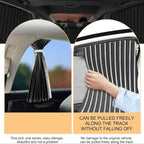 4PCS Magnetic Car Sunshade Window Curtain Auto Window Sun Shade Privacy Sun UV Protection Window Car Interior Accessories Amagi