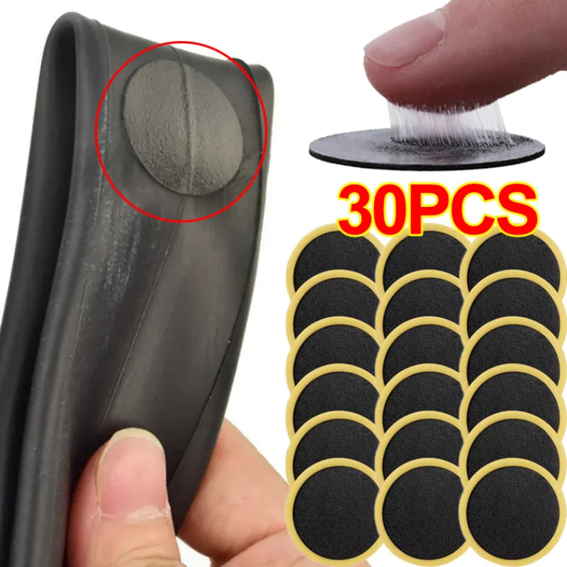 Bike Tire Repair Tools Glue-Free Tyre Puncture Quick Repairing Patches Mountain Road Bike Bicycle Inner Tyre Repair Patch Pads