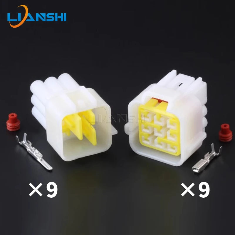 The DJ7091Y-2.3 electric vehicle is suitable for the Inbor Kelly Sentian cloud controller with a 9-hole waterproof plug