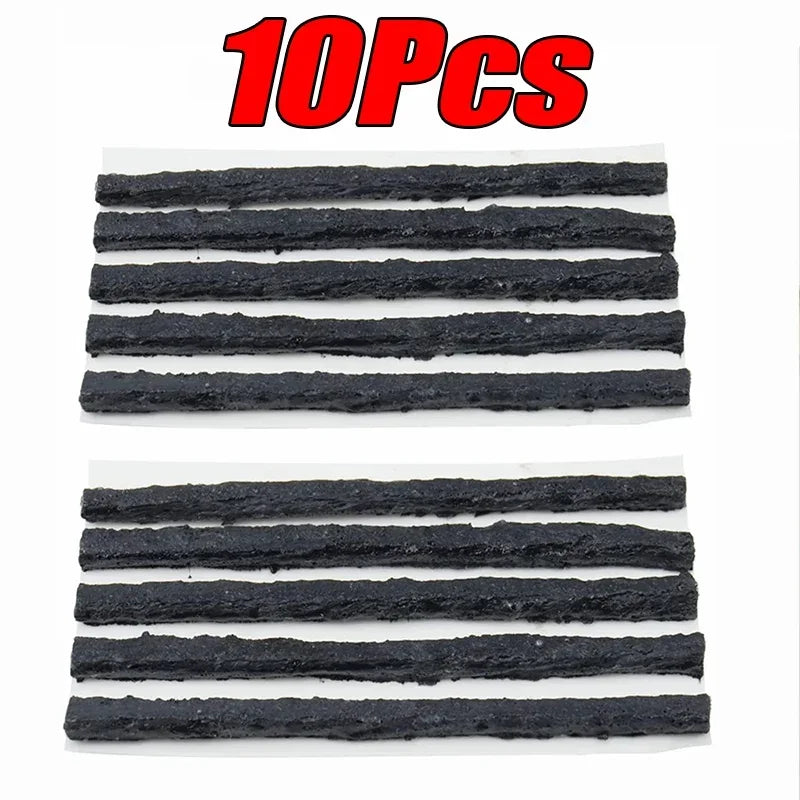 Car Motorcycle Cold Repair 50/5pcs Vacuum Tire Repair Strip Tire Repair Kit Rubber Plugs Strings Puncture Repair Tools New amagi