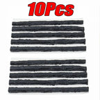Car Motorcycle Cold Repair 50/5pcs Vacuum Tire Repair Strip Tire Repair Kit Rubber Plugs Strings Puncture Repair Tools New amagi