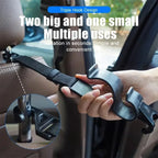 2Pcs Car Back Seat Hook Multi-function Rear Seat Headrest Hanging Hook Umbrella Holder Back Storage Interior Organizer Amagi