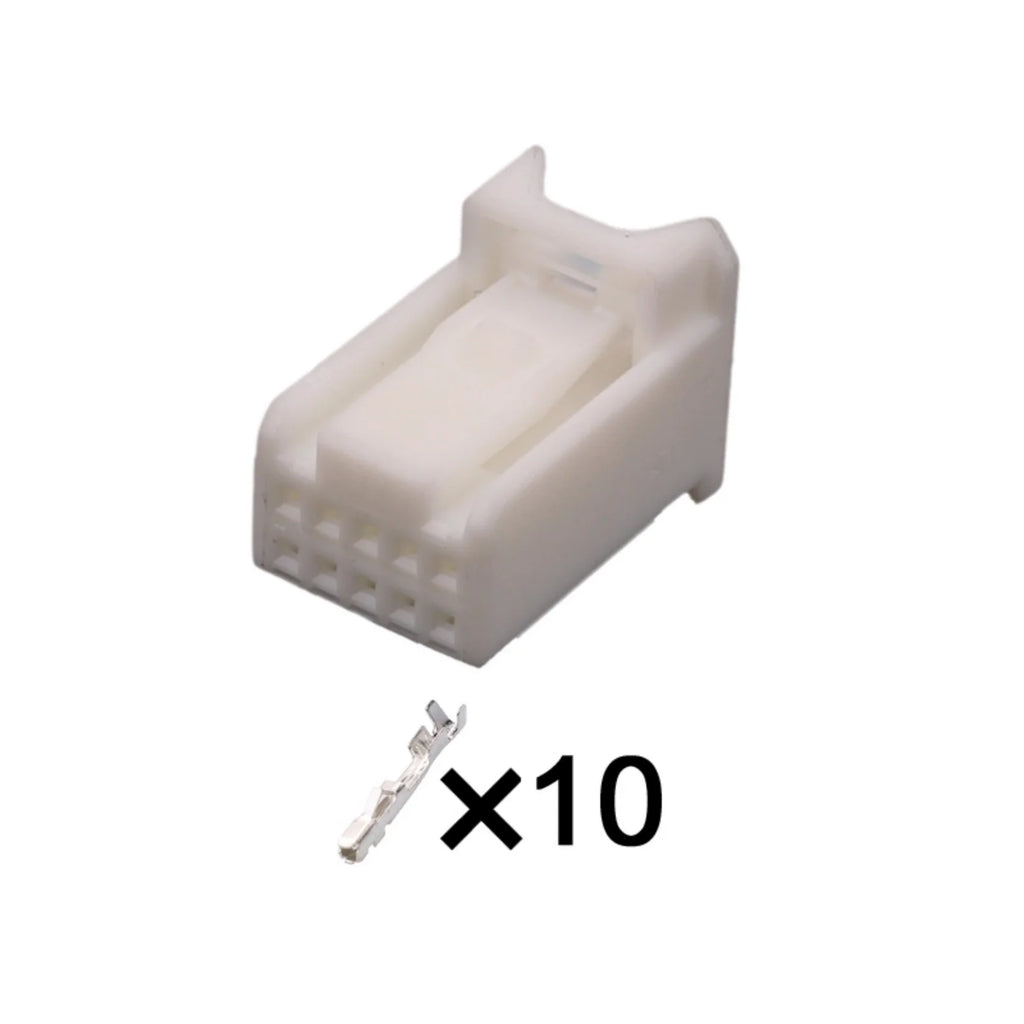 10-PIN 0.7mm Series Male Female Connectors 6098-3869 6098-3909 Wiring Cable Unsealed Harness Connectors