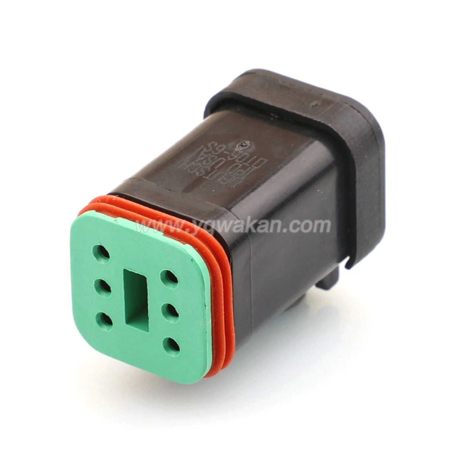 6 Pin Automotive 1.6mm Male Female Waterproof Connector Wire harness plug DT04-6P-C017 DT06-6S-C017 Black