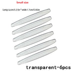 6/4Pcs Anti-collision Car Bumper Protector Large/Small size Strip Guard Corner Protection Strips Scratch Crash Blade Auto Tools