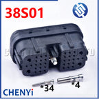 38 Pin connector DRC26-38S automotive waterproof plug DRC26-38S01 DRC26-38S02 With Pins For Deutsch DRC series