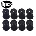 4/8pcs Car Safety Seatbelt Stopper Buckle Adjust Seat Belt Spacing Limit Stop Plastic Anti-slip Button Retainer Car Interior