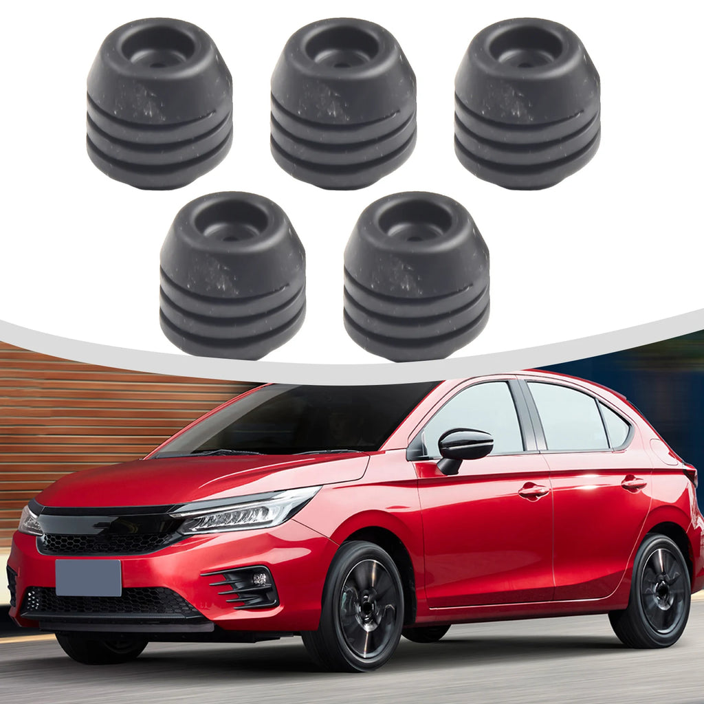 5Pcs Car Door Damper Rubber Buffer Plug For Honda Hood Rubber Buffer Cushion Car Interior Accessories
