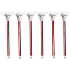 USB-C Waterproof Female Socket with LED Indicator – 2-Pin Pigtail for Car RV Motorcycle Boat