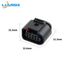 1J0973715 is suitable for Volkswagen Audi fog light radar door lock module harness plug 10p connector with terminal