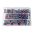 1/5 Boxes 250pcs Deutsch DT Series Waterproof Wire Connector Kit Automotive Sealed Plug with Pins DT06-2/3/4/6S DT04-2/3/4/6P