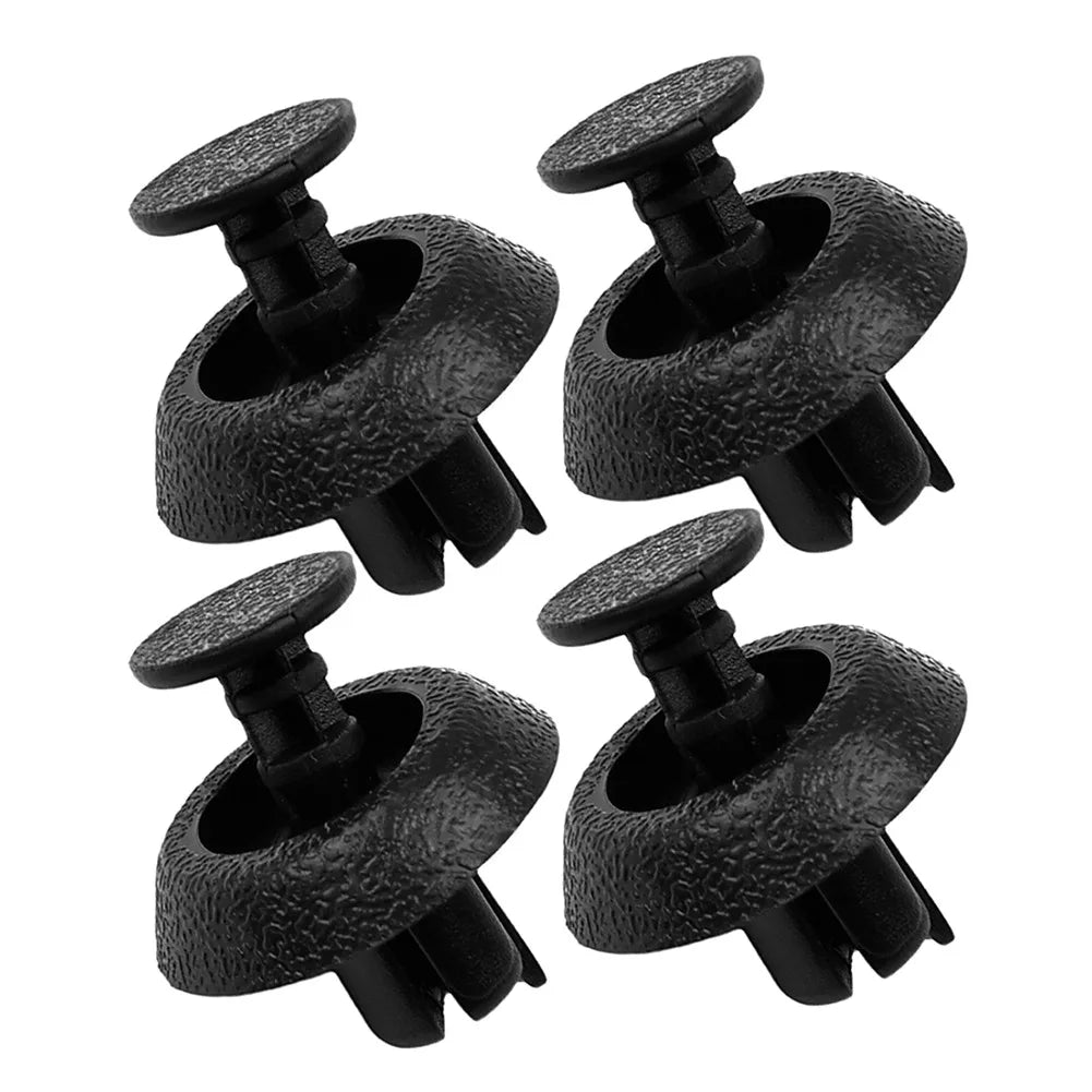 50Pcs Car Bumper Fender Black Rivet Car Fastener Clips 7mm Hole Car Rivets Clips For Toyota For Camry For Highlander For Carola