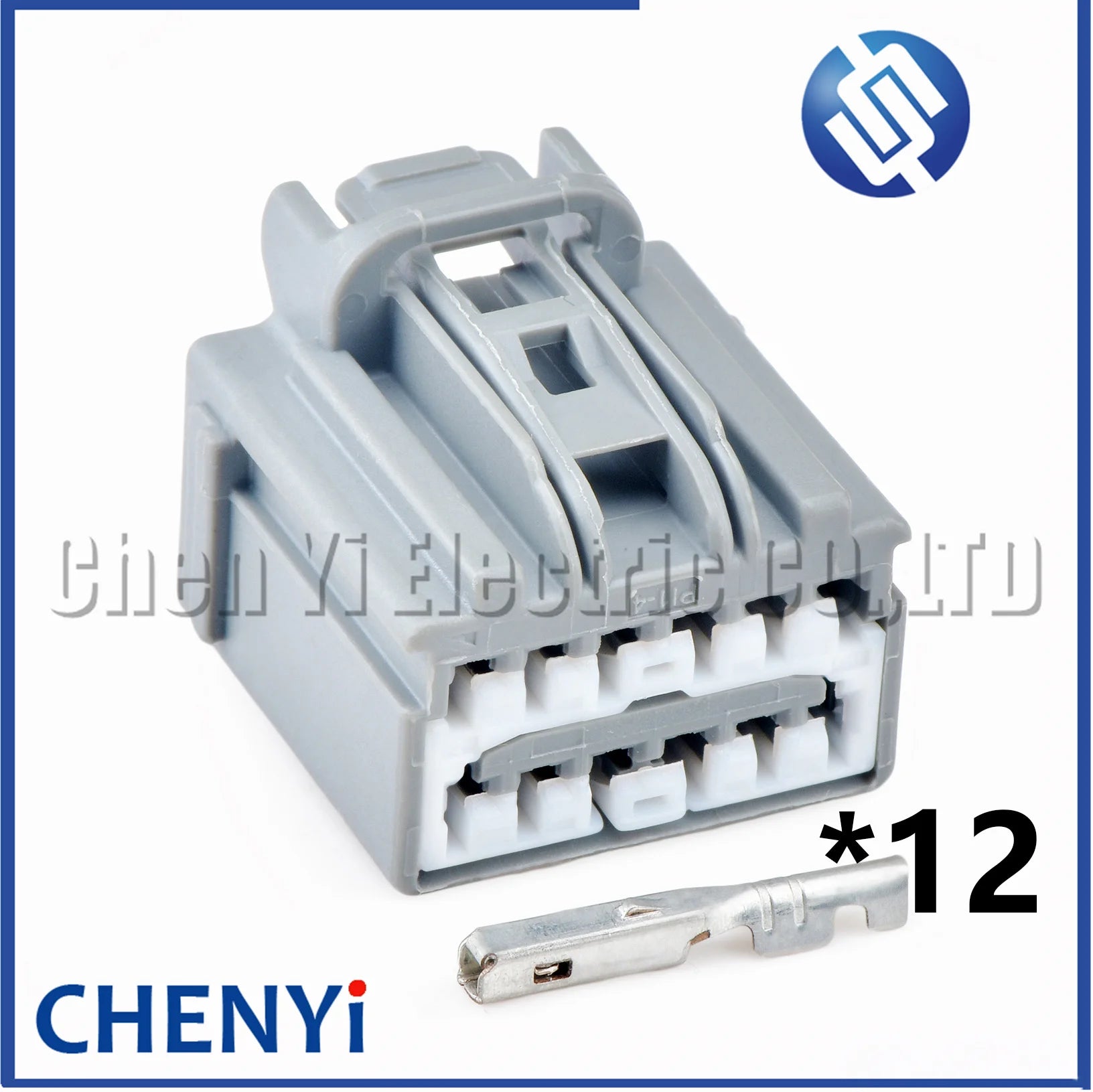 12 Pin Automotive connector Keyless start module Wire harness plug 7283-3442-40 7282-3442-40 For Ford Nissan Volvo BLIS