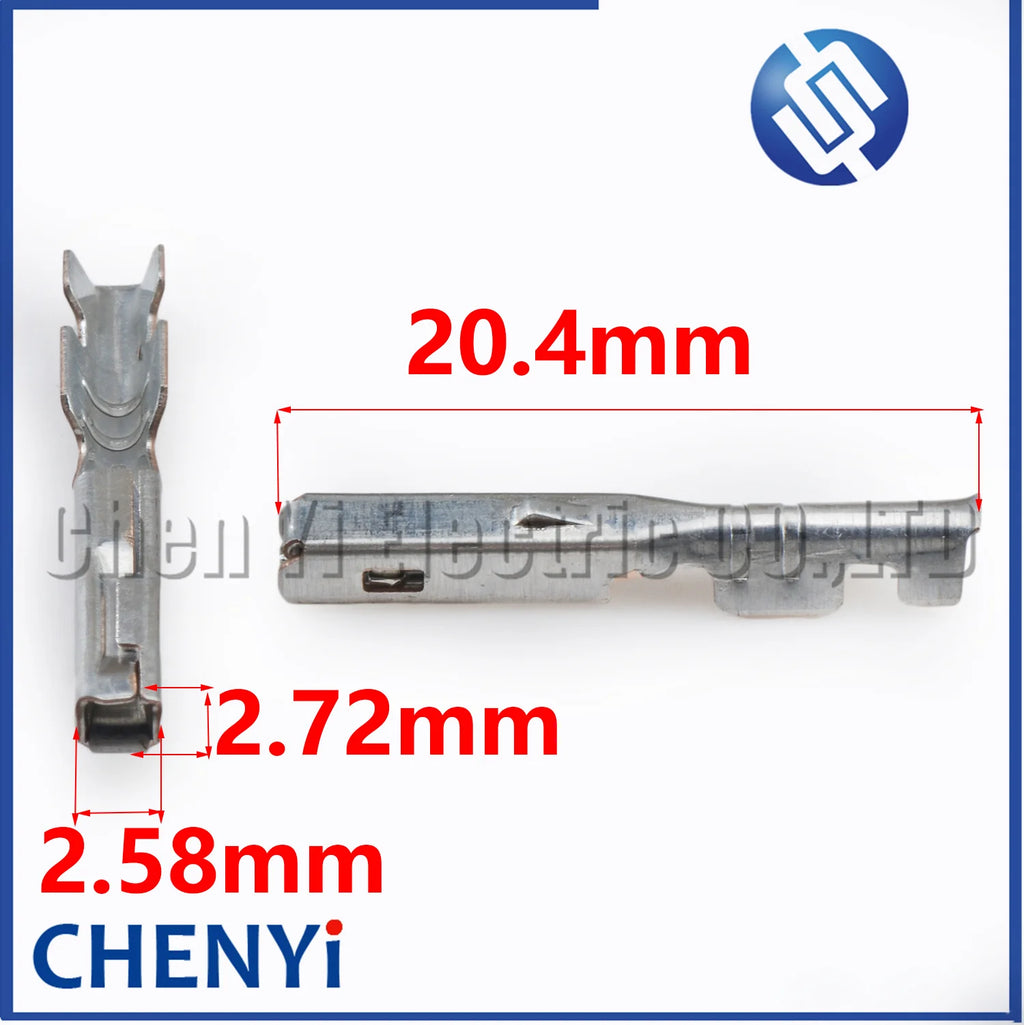 50 Pcs 1.5 mm wire crimp pin loose Tin-plated terminals 7116-4100-02 7116-4101-08 33012-2001 33000-0002 For Molex connector plug