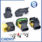 2 Pin Automotive Connector Waterproof Socket Wire harness plug With Rubber Pins 1-1418483-1 1-1703841-1 1-1703839-1 1670150-1