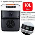 US/EU 220-240V 10L Car Home Refrigerator Mini Fridges 12/24V Freezer Cooler Heater Food Storage Box For Car Home Camping