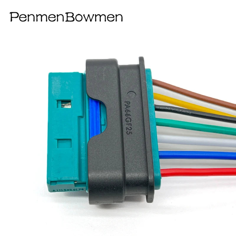 1 Set 7 Pin Car Oil Pump Plug Filter Waterproof Wire Harness Connector Sheath Terminal Suitable for A1715450128