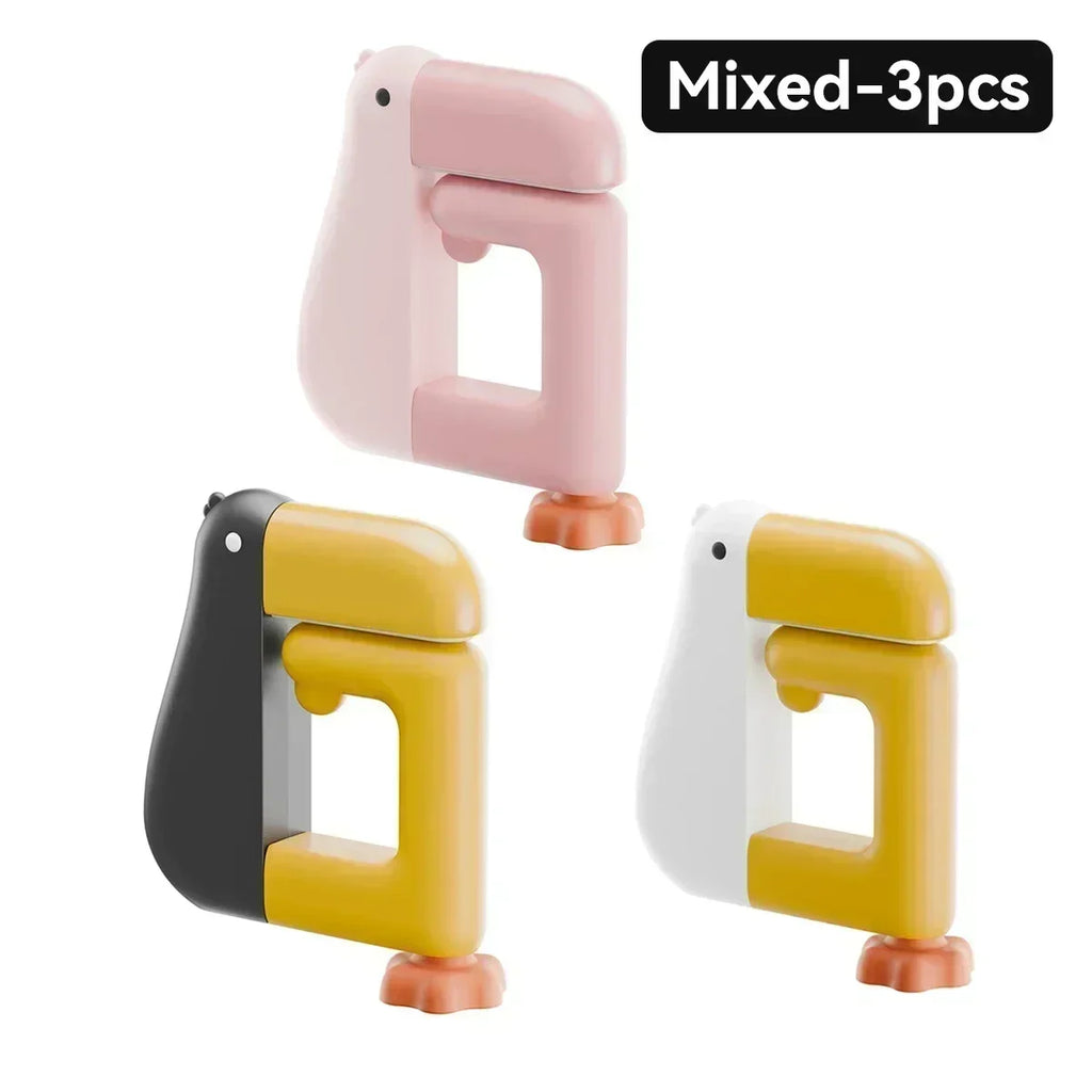 Thinking Duck Schoolbag Hook Free Punch Bag Hook Desk Side Hanging Backpack Magic Storage Hook Amagi