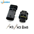 7615490-03 applies to Mercedes-Benz BMW Volkswagen Ford reversing radar 3p connector wiring harness plug 805-121-521