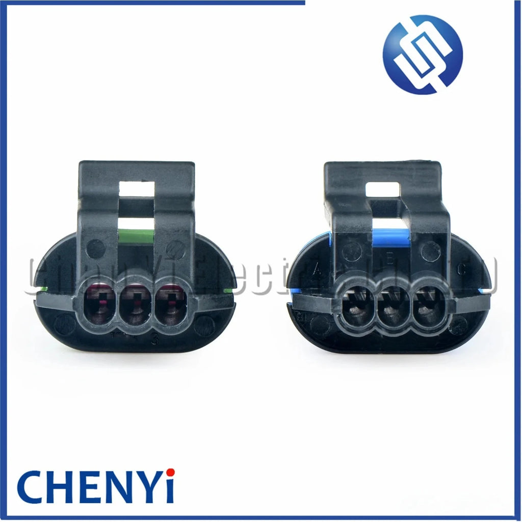 3 Pin Automotive waterproof connector turn signal xenon lamp stabilizer harness plug 33152360 15491547 For Buick Chevrolet