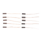 10pcs 4*6*17mm Electric Car Vehicle Generator Regulator Carbon Brushs for New Jetta Santana Alternator Tools