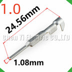 50 Pcs 1.0 mm Male or Female wire Crimp Pins For 7114-1466-02 7116-1466-02 Sheath Autom...