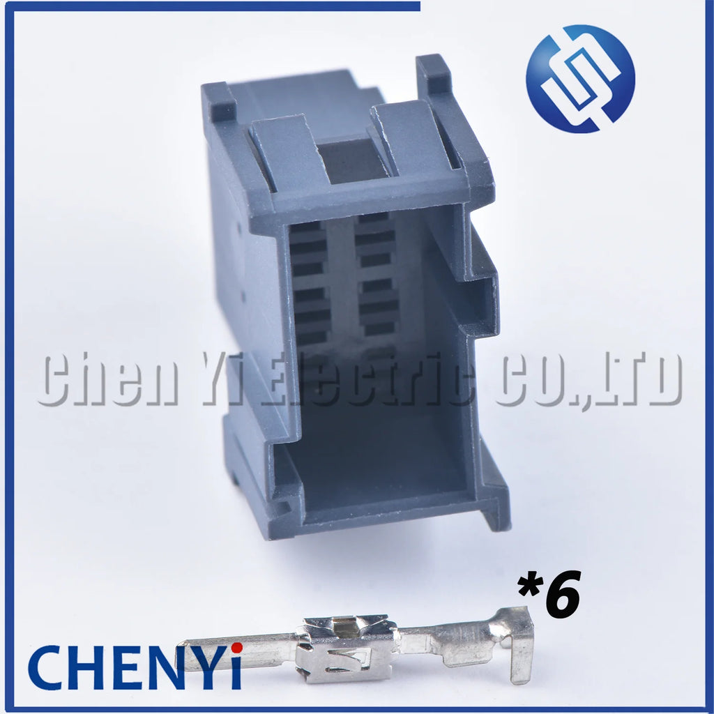 6 Pin male female Heavy duty car ABS EBS wire harness plug connector 8-968970-2 1-965640-3 1-965641-1 8-968970-1 With Pins