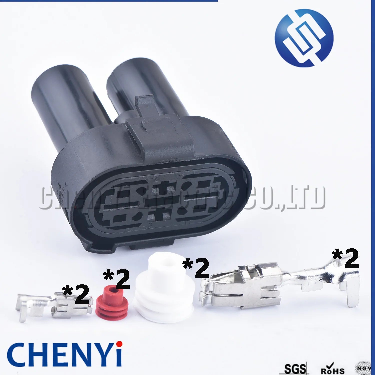 4 Pin auto waterproof connector For 506A/B/C fuse relay electronic fan controller plug 1H0973204 1H0 973 204
