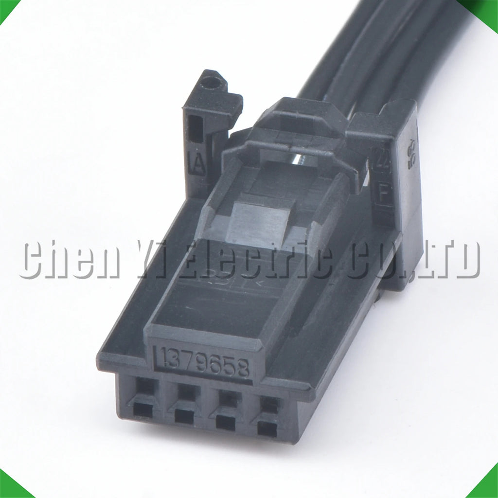 4-Pin Auto Connector Connector Black Automotive Connectors harness 1379658-1 1379674-1