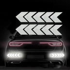 10 Pcs Bike Reflective Bicycle Fender Sticker Car Motorcycle Fluorescent Warning Decor Cycling Luminous Protector New