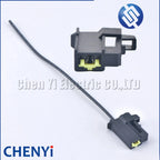 For Toyota Vios YARiS Camry Highlander Corolla High And Low Tone Horn Cable Snail Horn Plug One To Two wire harness modification