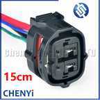 4 Pin 0.6/4.8mm series female Automotive waterproof connector Harness plug 6189-1048 90980-12294 For Toyota Honda Nissan