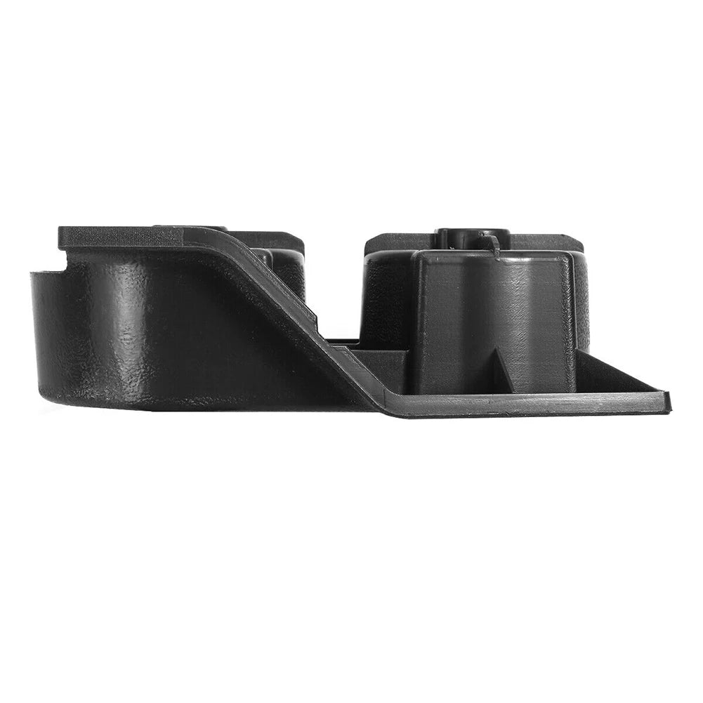 Carbon Fiber Black Car Center Console Water Cup Holder For Nissan GQ Patrol Y60 1989 To 1998 Front Console Dual Cup Holder