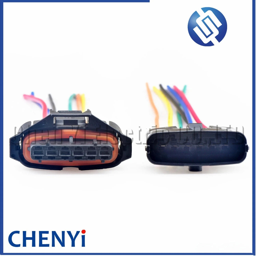 6 Pin 1928403740 Waterproof Auto Socket Diesel Common Rail Accelerator Pedal Plug For Hyhundai 936394-2 1 928 403 740