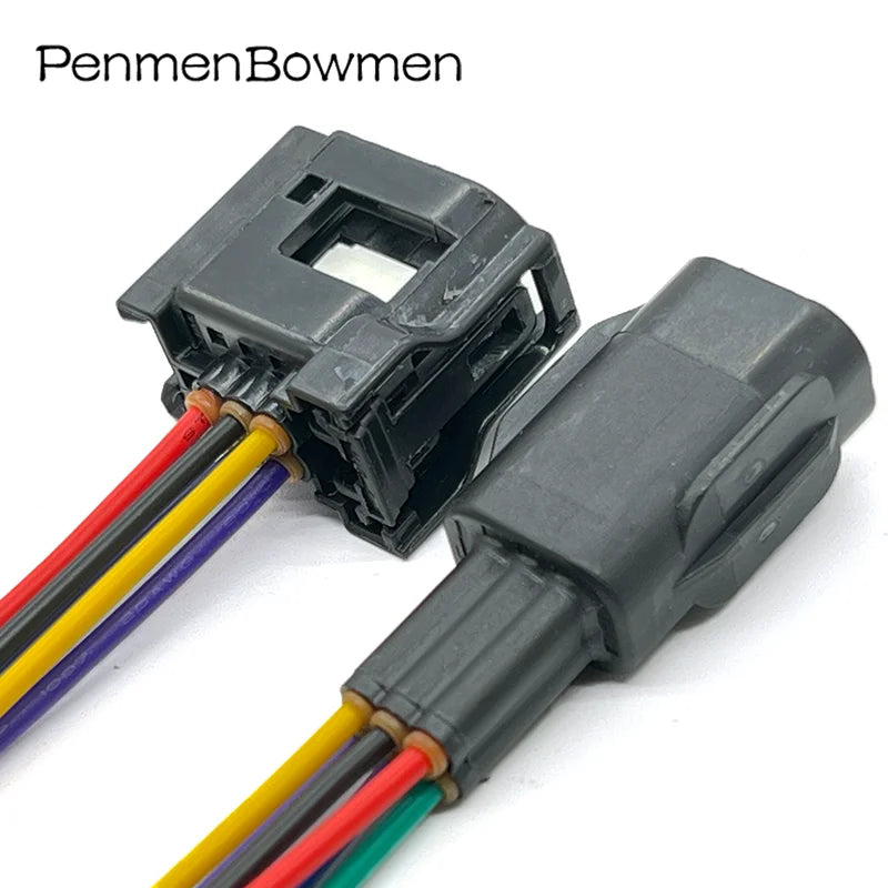 1 Set 6 Pin Auto Reversing Radar Probe Electrical Cable Connectors Wire Harness Plug 12382 6189-1142 6189-7042 For Toyota RAV4 C