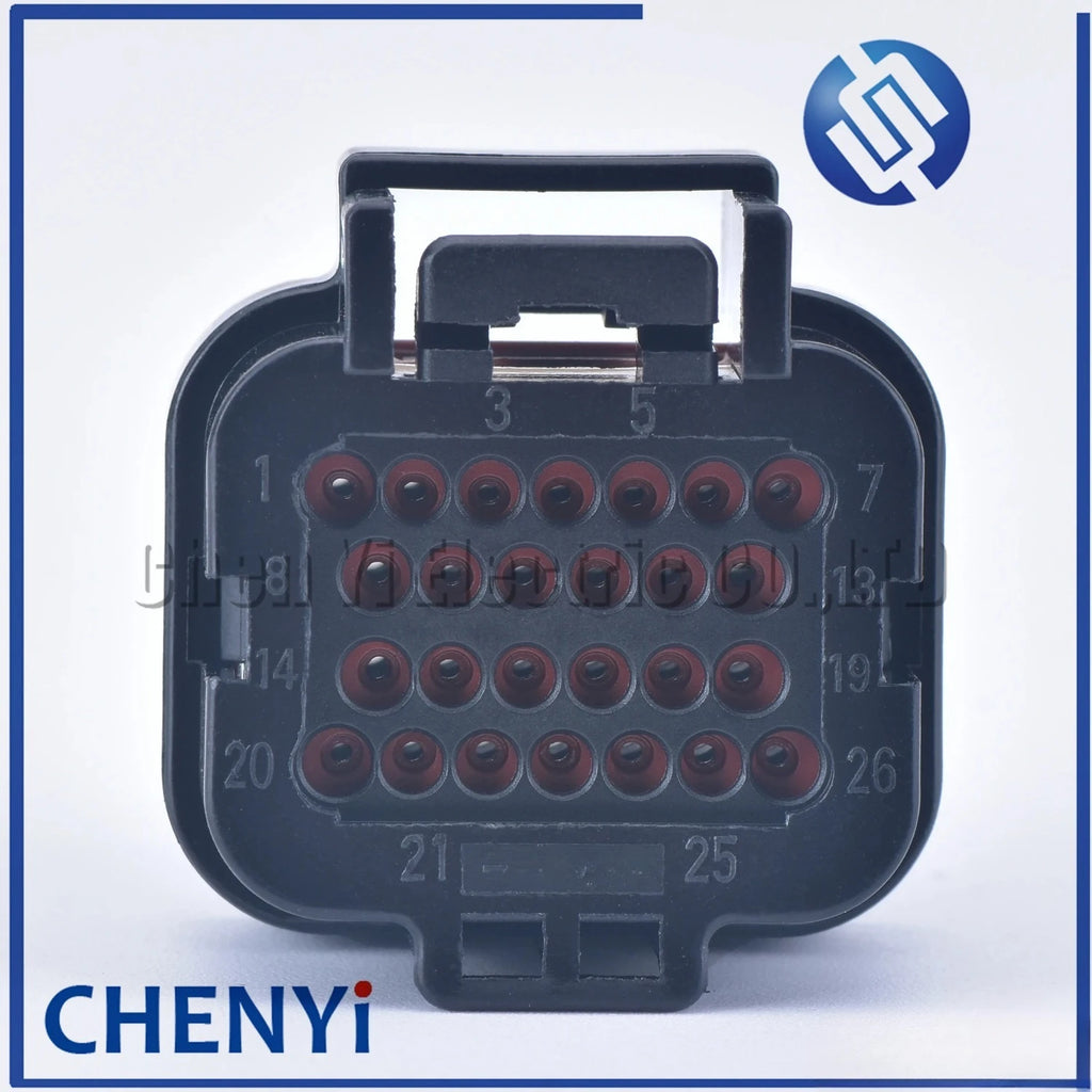 26 Pin Automotive Connector Electrical wire harness plug 6437288-4 3-1437290-8 For PCB ECU