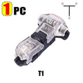 T-Tap Wire Connectors – I & T Type 2-Pin Splice Connector 12V 24V DC 300V AC 18-22AWG