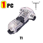 T-Tap Wire Connectors – I & T Type 2-Pin Splice Connector 12V 24V DC 300V AC 18-22AWG