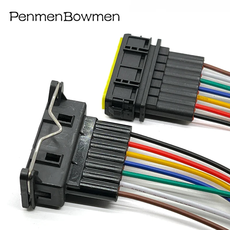 1 Set 7 Pin 325971921 Car Engine Electrical Cable Connectors Waterproof Female Male Wire Harness Plug 1111700735GC001
