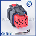 1 set 6 Pin 1.5mm Series male female Auto Waterproof Connector Camshaft Sensor Plug 776434-1 776433-1 For Carter Excavator