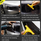 Gloss Transparent Light Black Smoke PVC Film Tint 30 X200cm Headlight Taillight Wrap Cover Film Foil Sticker Cover Car Styling