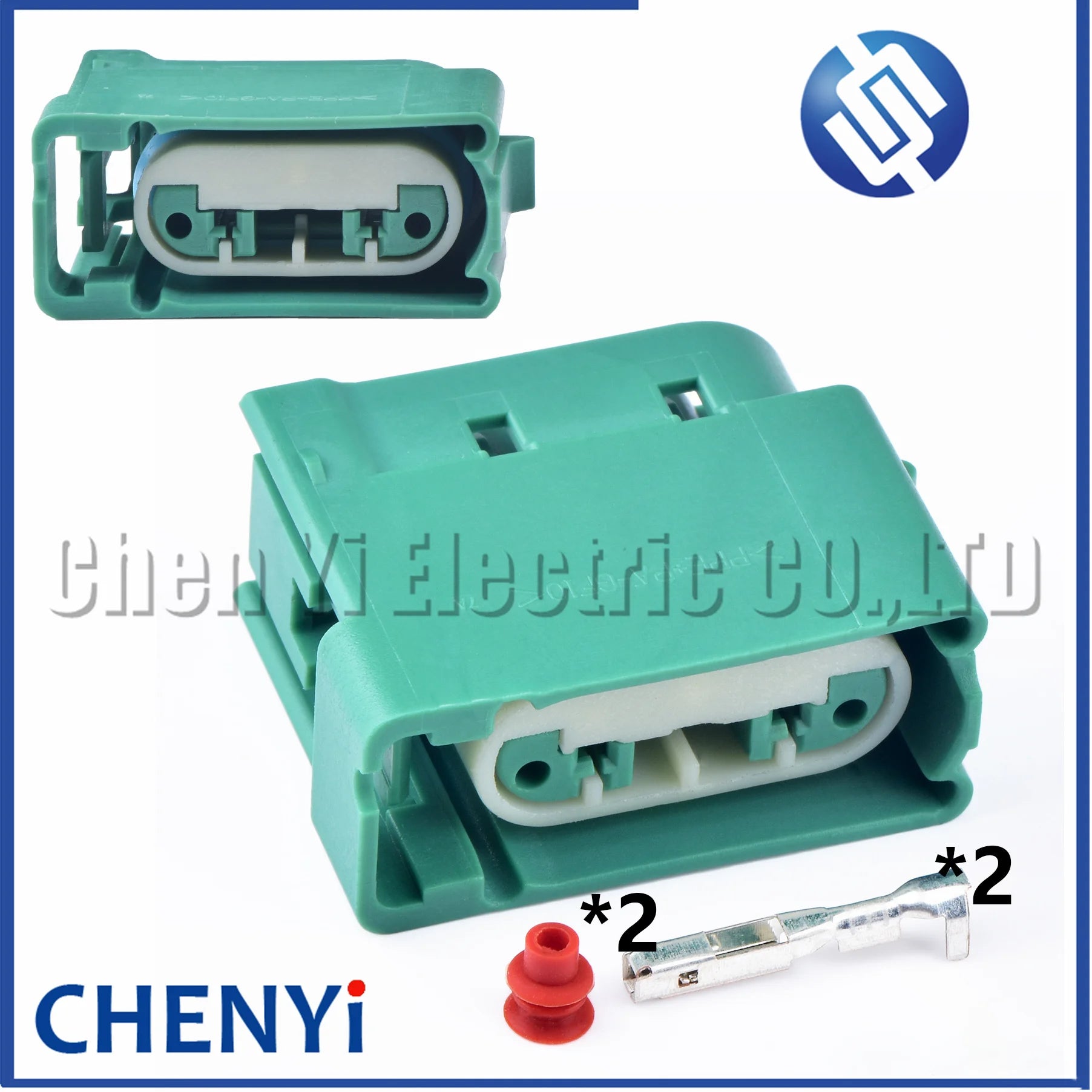 2/3 Pin Auto waterproof connector for Ford Focus Mondeo GM Buick Opel Cadillac Lincoln Jeep Headlight turn signal taillight plug