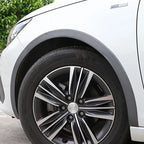 Car Wheel Eyebrow Anti-collision Strip Self-adhesive Carbon Fiber Pattern Full Back Glue Universal Wheel Eyebrow Rubber amabilis