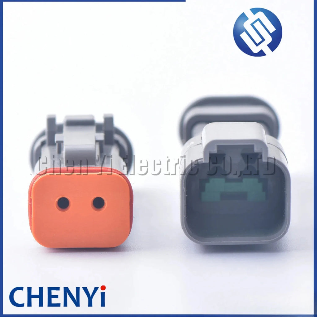 2 Pin Automotive Pump Truck Wiring Harness Connector Injector Plug Cover DT04-2P-E008 DT06-2S-E008 DT04-2P DT06-2S For Deutsch