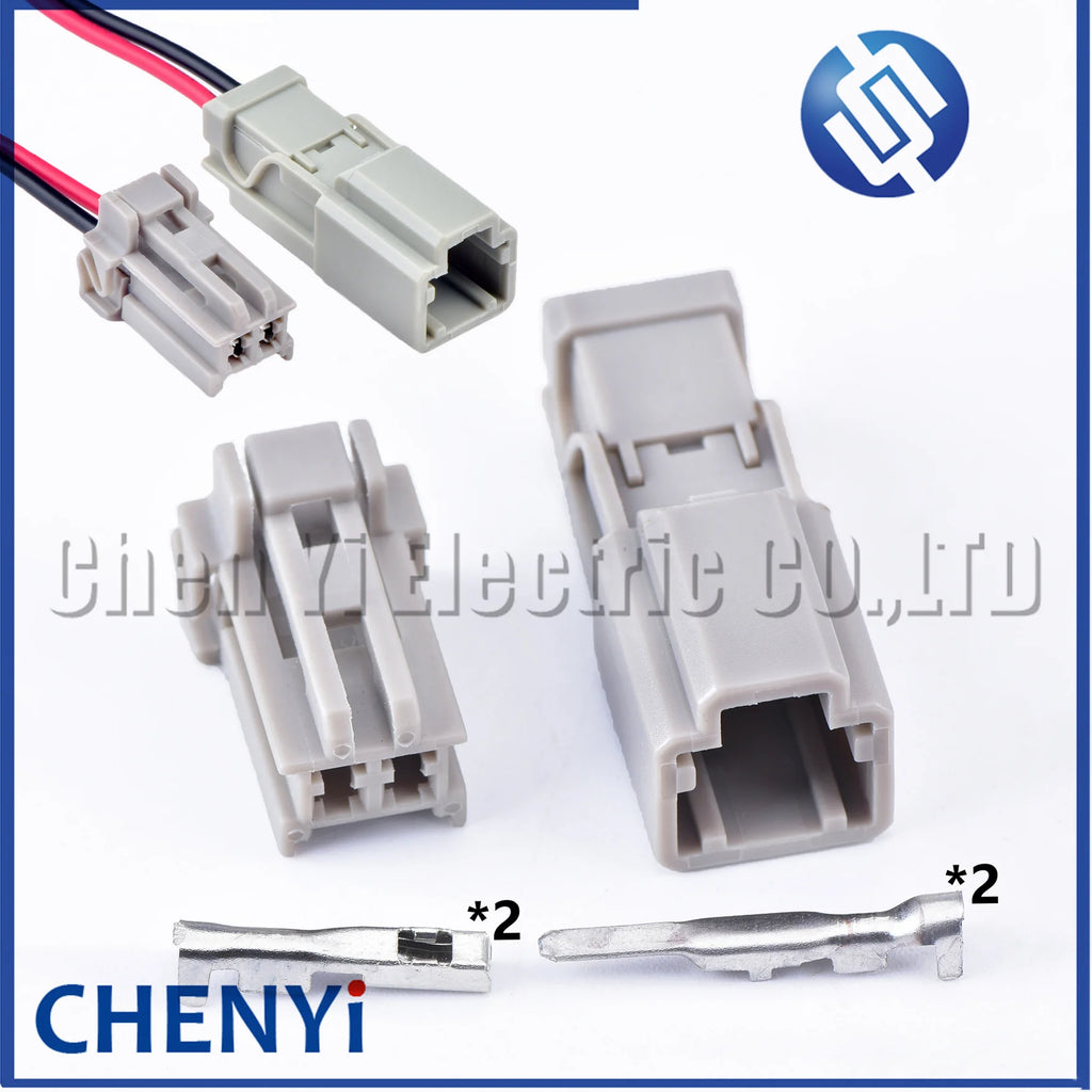 2 Pin Auto Trunk Car Lock Electronic Connector Wiring Harness Plug 6098-0239 6098-0240 with wire or with Pin For Honda Nissan