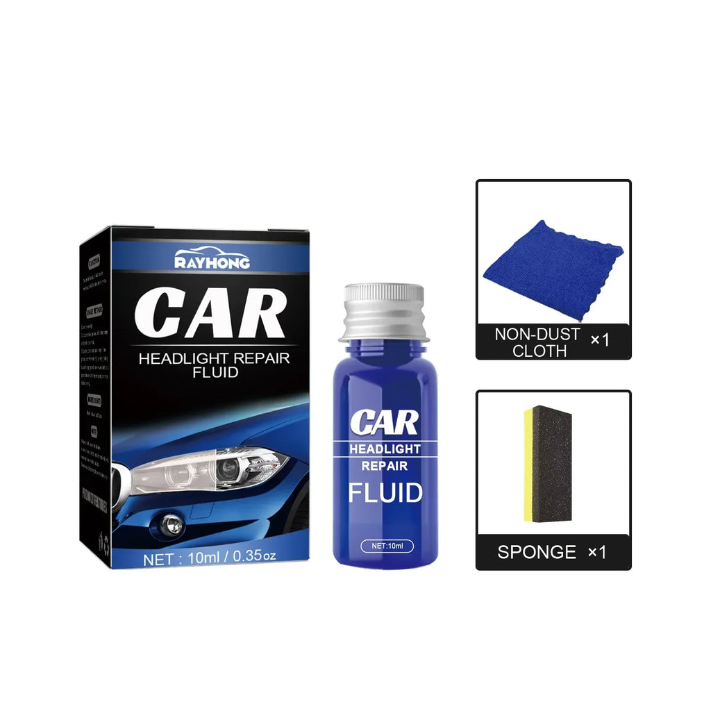 Ceramic Coating Headlight Auto Lamp Crystal Polish Headlight Headlight Repair Polishing Nano Nano Coating Fluid Fluid Polis Amag