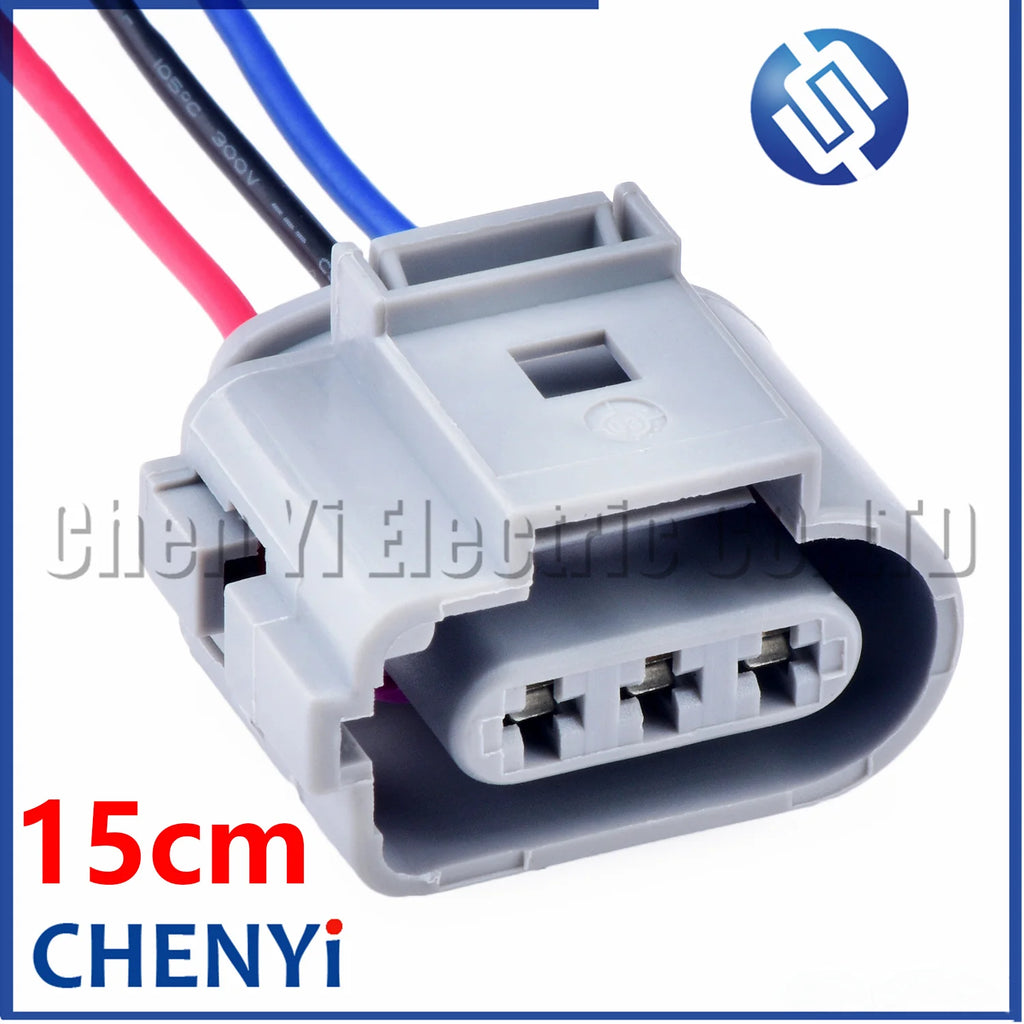 3 Pin 3.5 mm Automotive Fog Lamp Light Socket Crankshaft Sensor Plug 1J0973723G 1J0 973 723G 1J0973723 1J0 973 723