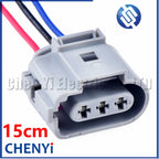 3 Pin 3.5 mm Automotive Fog Lamp Light Socket Crankshaft Sensor Plug 1J0973723G 1J0 973 723G 1J0973723 1J0 973 723